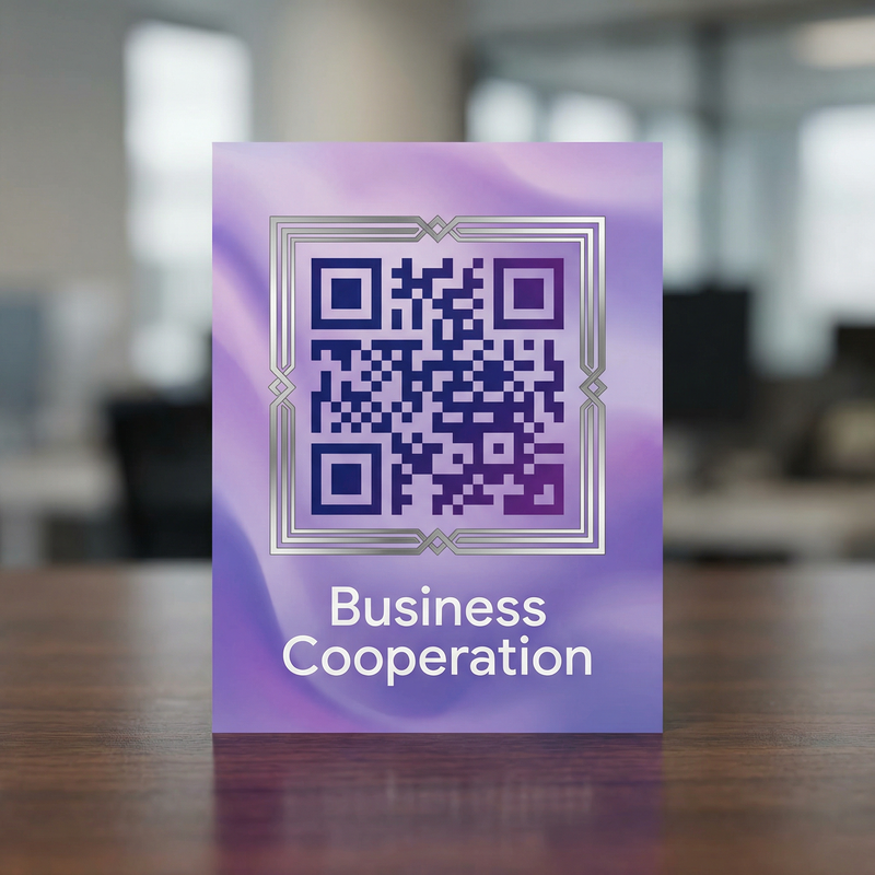 空姐制服商务二维码